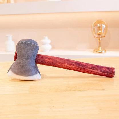 Realistic Axe & Claw Hammer Plush Toys - Lifelike Stuffed Tool Plushies 40cm | Novelty Gift