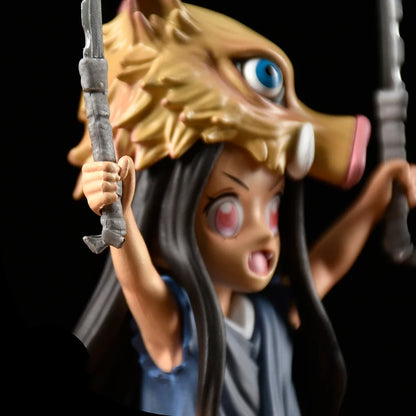 Demon Slayer merchandise - Nezuko in Inosuke outfit