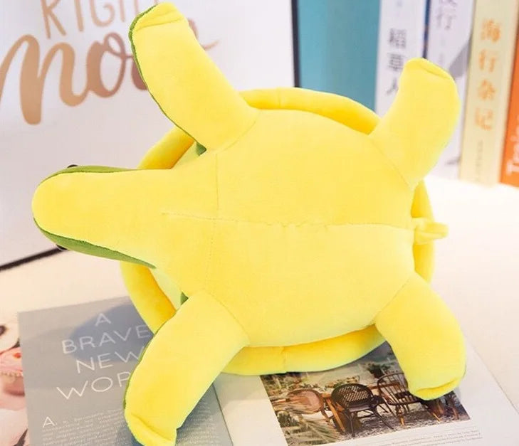 Kawaii Matcha Green Turtle Plush | Cute Turtle Plushie Cushion Pillow | Soft Stuffed Turtle Toy 25cm 35cm