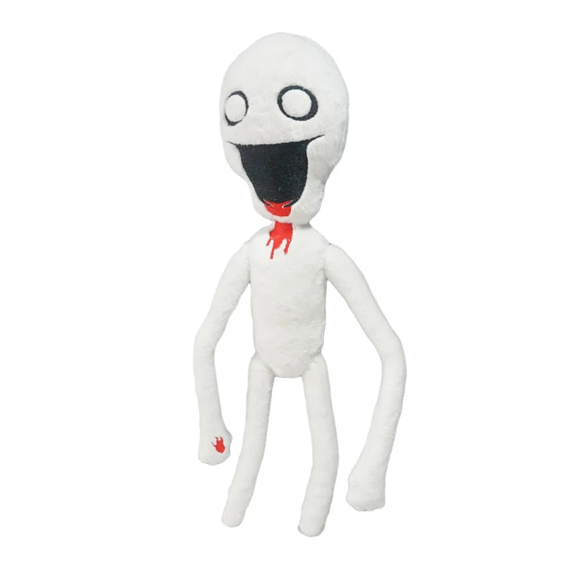 SCP plush handmade shy guy plush 30cm soft horror fan stuffed toy front view
