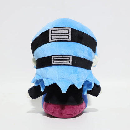 Sal Fisher removable mask plush and Larry blue hair plush Sally Face 20cm soft minky set
