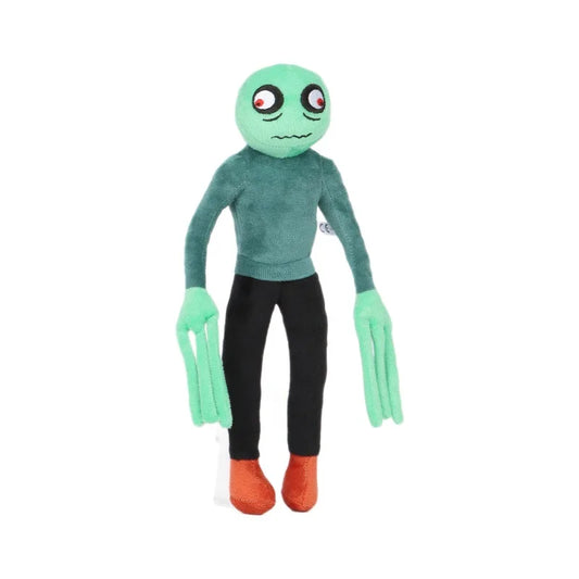 Salad Fingers plush toy handmade 30cm front view
