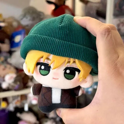 Sam plush spiky blonde hair fan-made soft collectible figure
