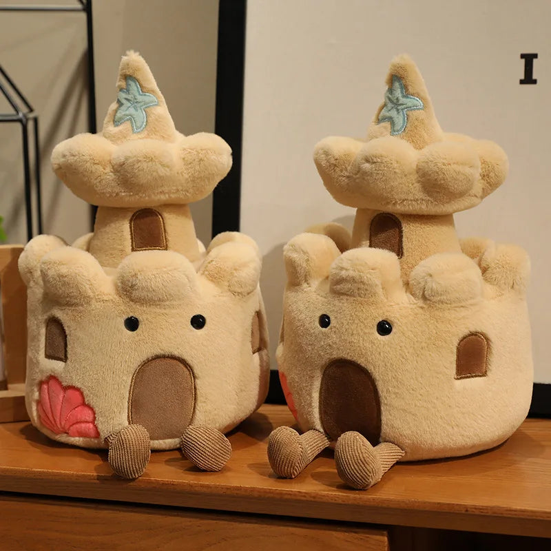 Sandcastle stuffed animal unisex gift wrapping presentation