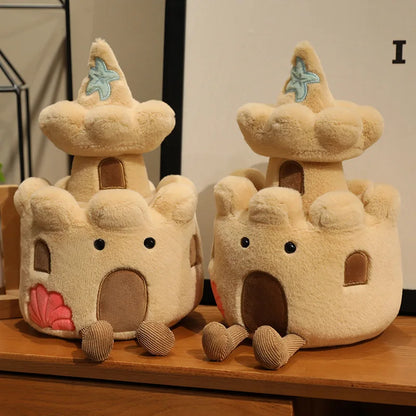 Sandcastle stuffed animal unisex gift wrapping presentation
