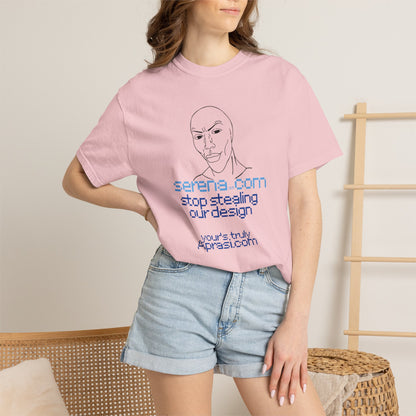 Sarcastic designer shirt dark colorway styled minimal aesthetic
