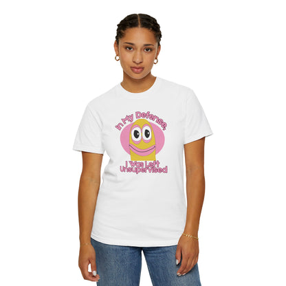 Sarcastic graphic tee funny meme apparel for chaos agents and meme lovers