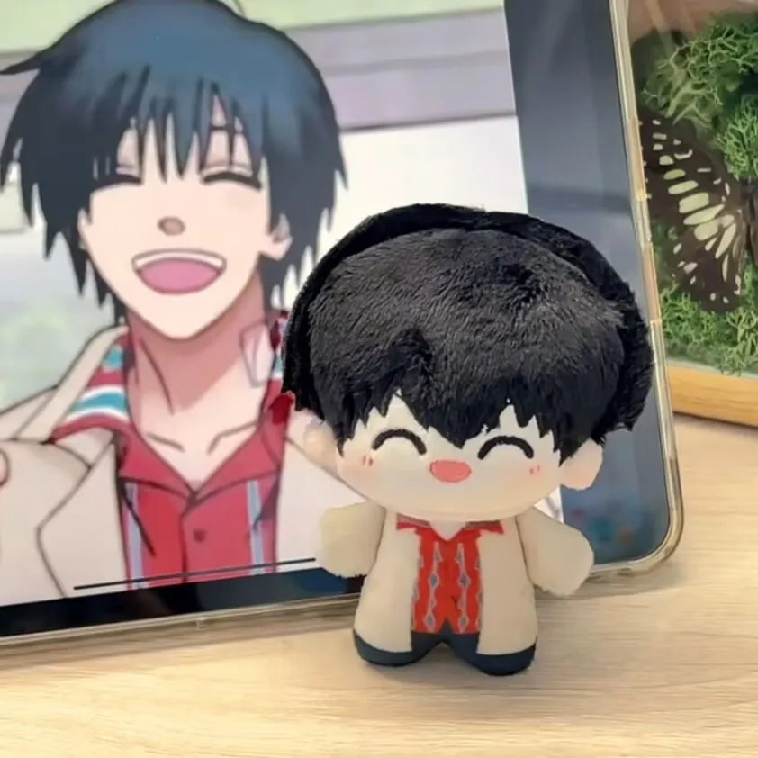 Shin Asakura, Yoichi Nagumo, Natsuki Seba and Shishiba | Handmade Anime Plush Figures 10cm