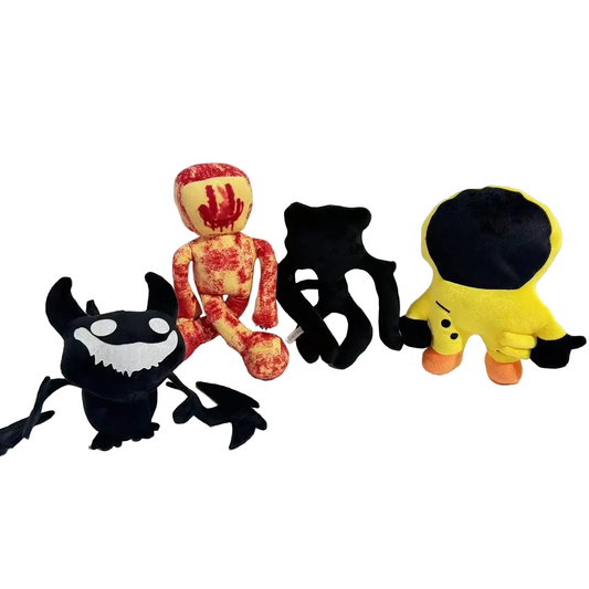 Handmade Smiler Plush, Bacteria Plush, Partygoer Plush, Async Hazmat Researcher Plush - Liminal Horror Entity Stuffed Animal