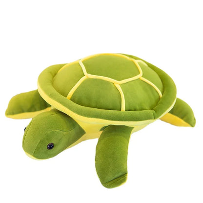 Kawaii Matcha Green Turtle Plush | Cute Turtle Plushie Cushion Pillow | Soft Stuffed Turtle Toy 25cm 35cm