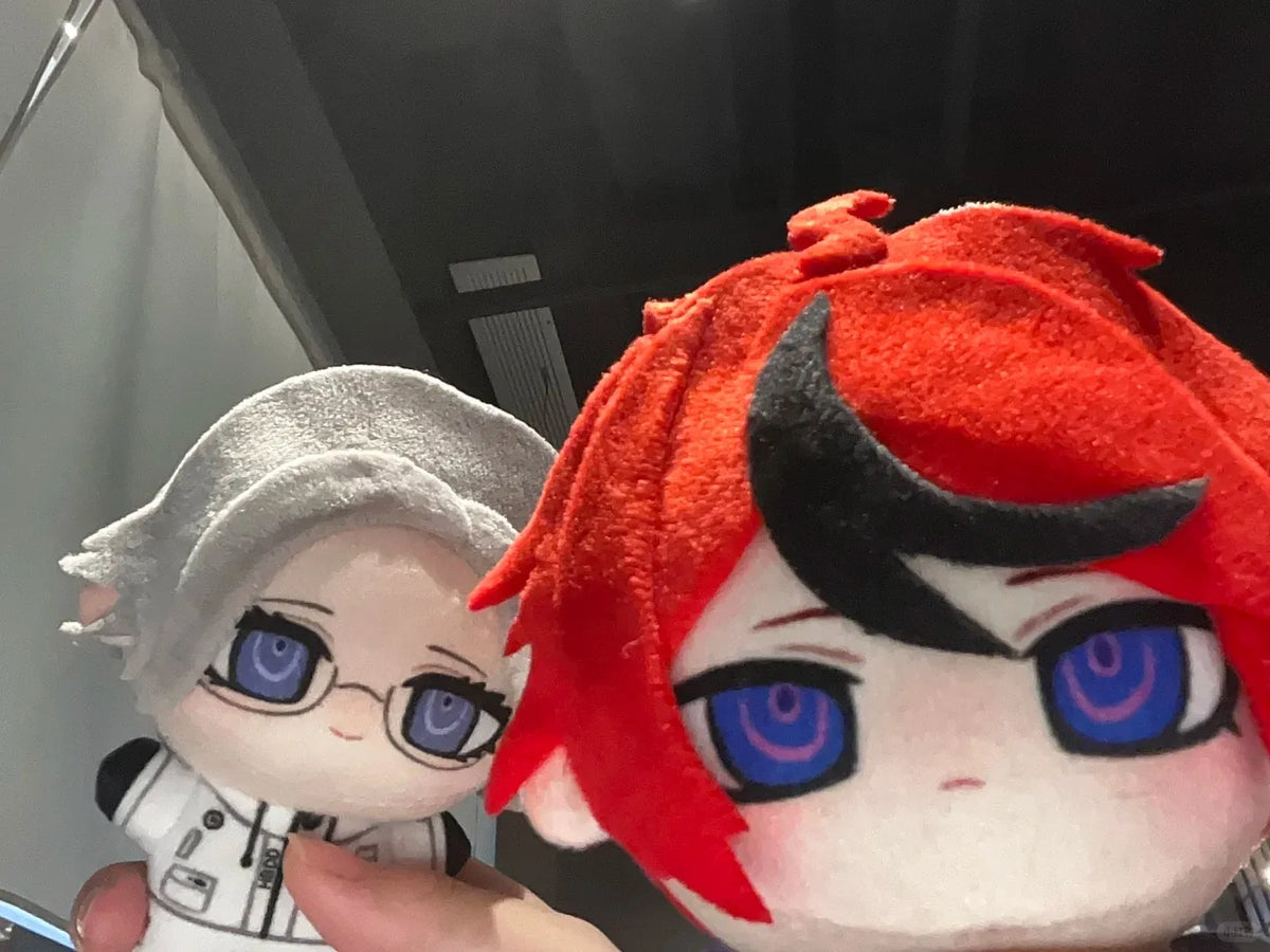 Sumino Takumi And Aotuki Eito Plush The Hundred Line -Last Defense Academy Game Handmade Plushies 10cm