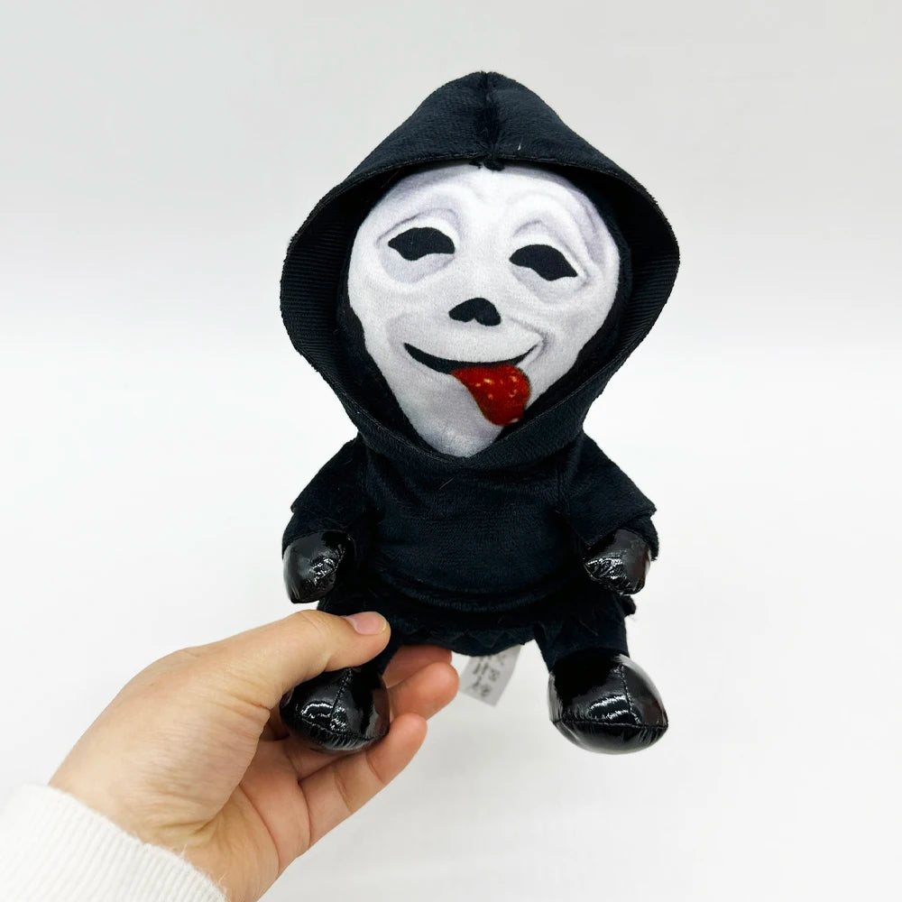Scary Movie Ghostface plush toy side profile soft plush figure
