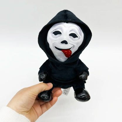 Scary Movie Ghostface plush toy side profile soft plush figure
