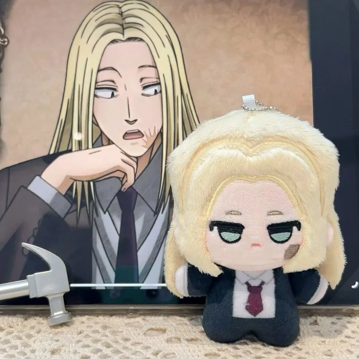 Shin Asakura, Yoichi Nagumo, Natsuki Seba and Shishiba | Handmade Anime Plush Figures 10cm
