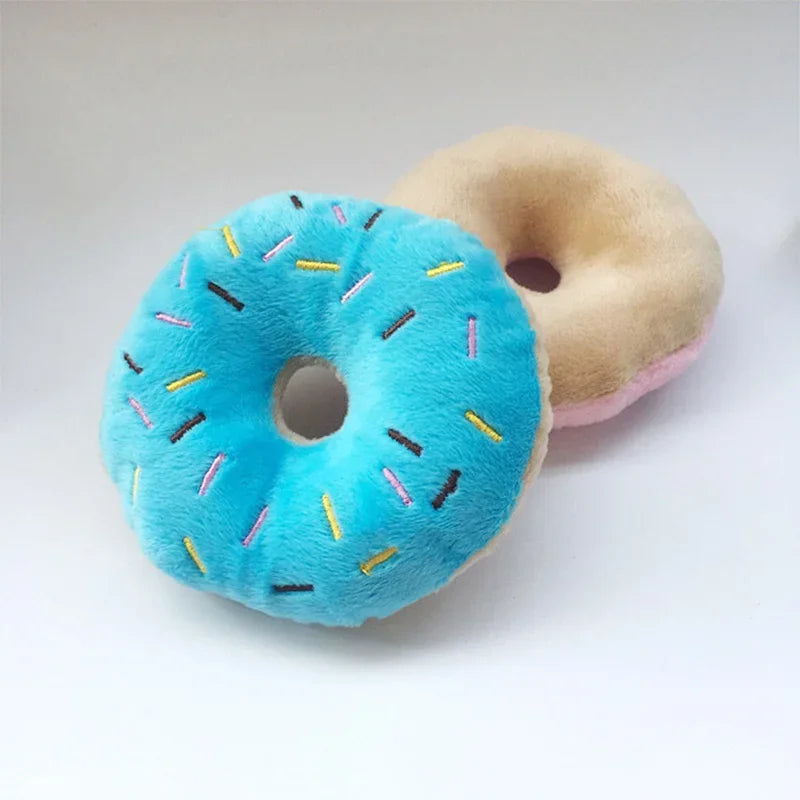 Soft Donuts Plush Toy | Frosted Donut Plushie | Blueberry, Chocolate & Strawberry Flavours