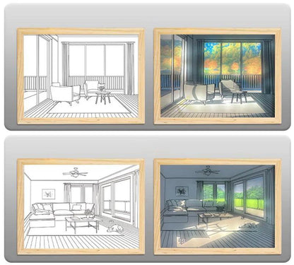 Led Light Painting Lamp - aprasi