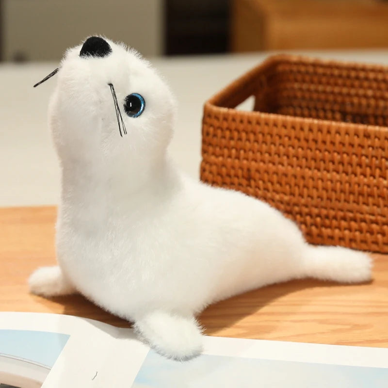Sea horse plushie 30cm close up ultra soft cotton kawaii collectible