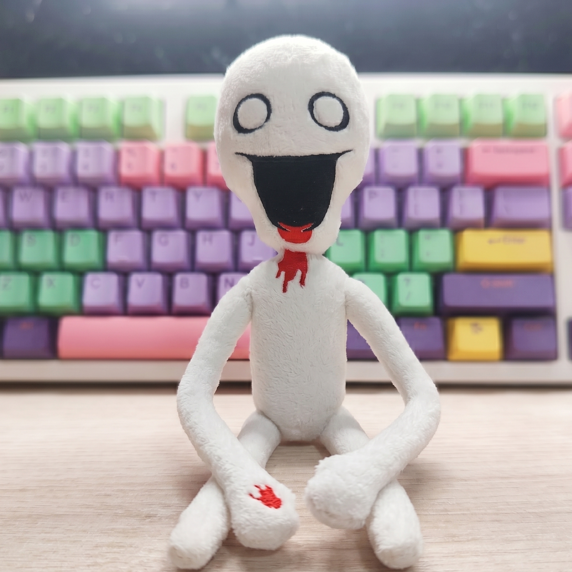 Secret laboratory plush fan gift horror gaming collectible anomaly toy
