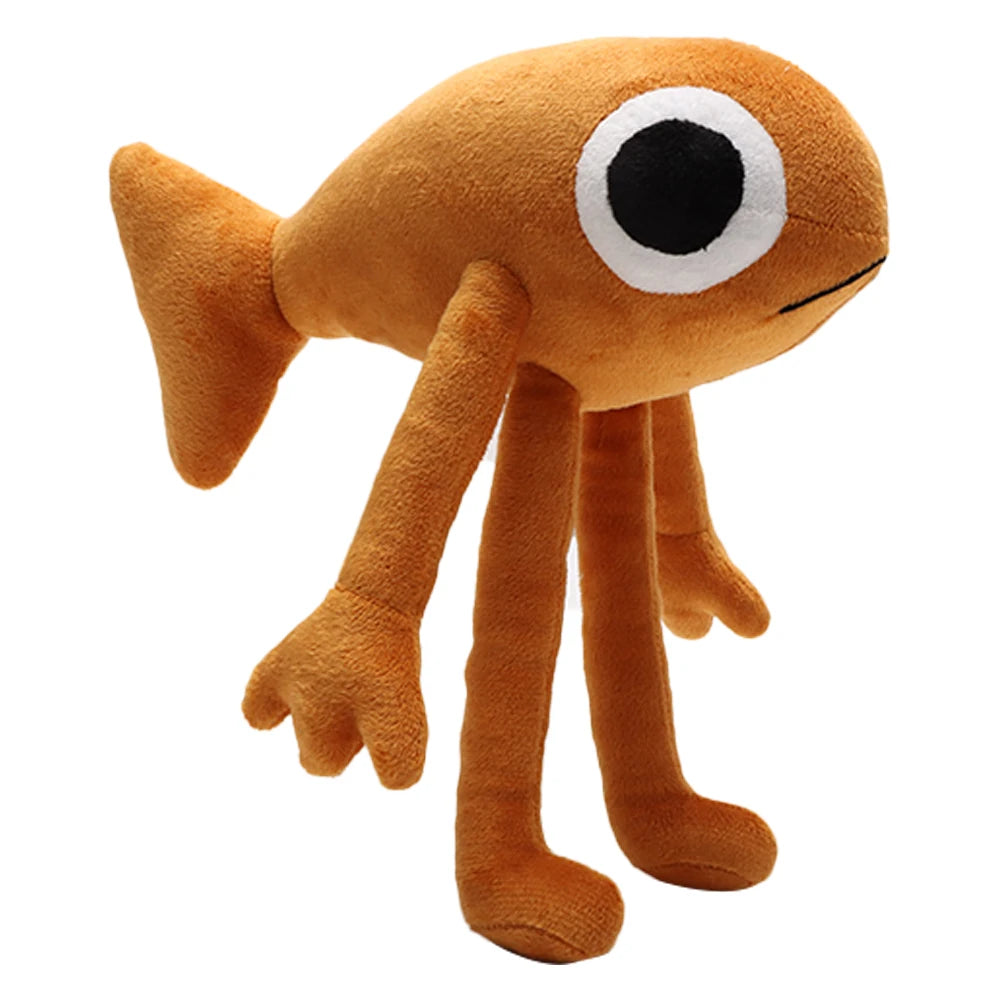 Le Poisson Steve Plush Sad Variant 24cm | Leggy Fish Meme Stuffed Toy | Steve the Fish Plush