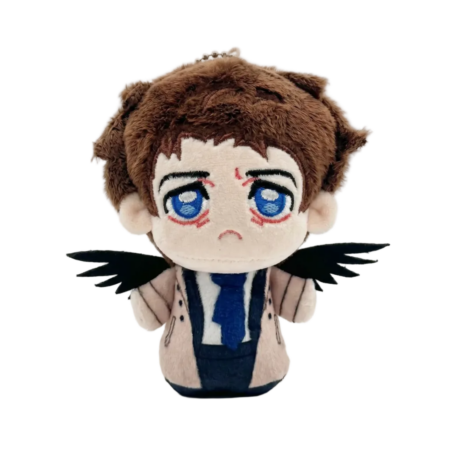 Seraph Castiel plush toy handmade 10cm front view
