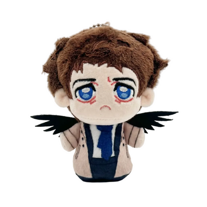 Seraph Castiel plush toy handmade 10cm front view
