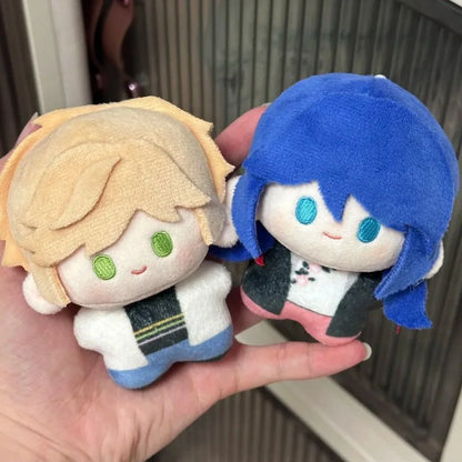 Ladybug and Cat Noir Handmade Chibi Plush Keychains | Marinette and Adrien Fan Plushies 10cm | Miraculous Collectible Dolls