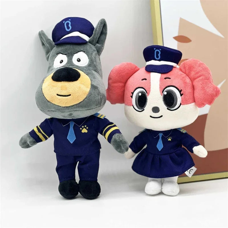 Dobie 25cm plush toy Puppy Patrol Squad Doberman-inspired collectible