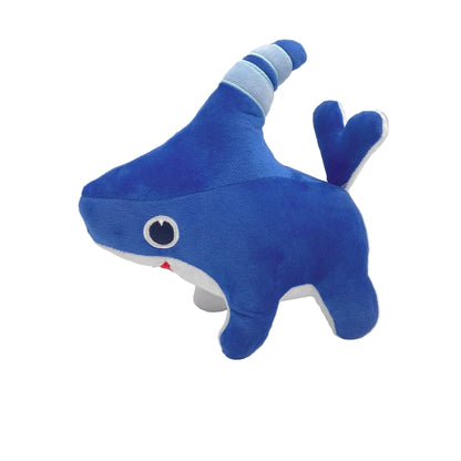 Sharkdog plush toy handmade 28cm soft stuffed animal