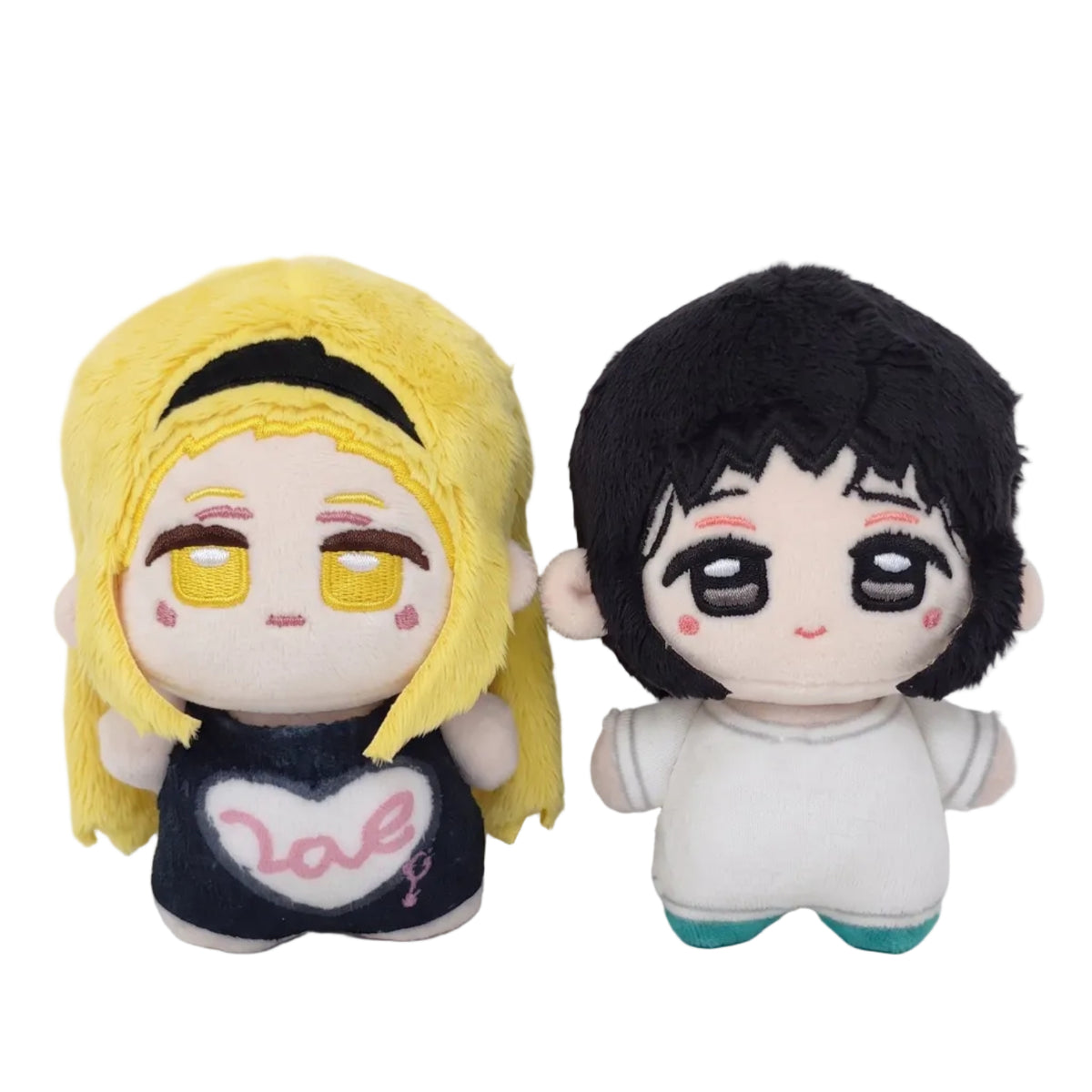 Shizuka Kuze plush handmade anime collectible 10cm front view
