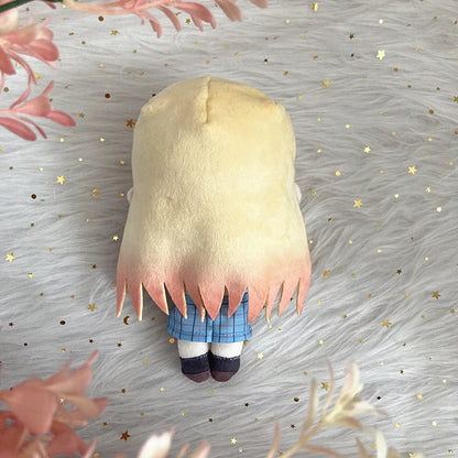 Shizuku Kuroe plush close-up detail gothic lolita design
