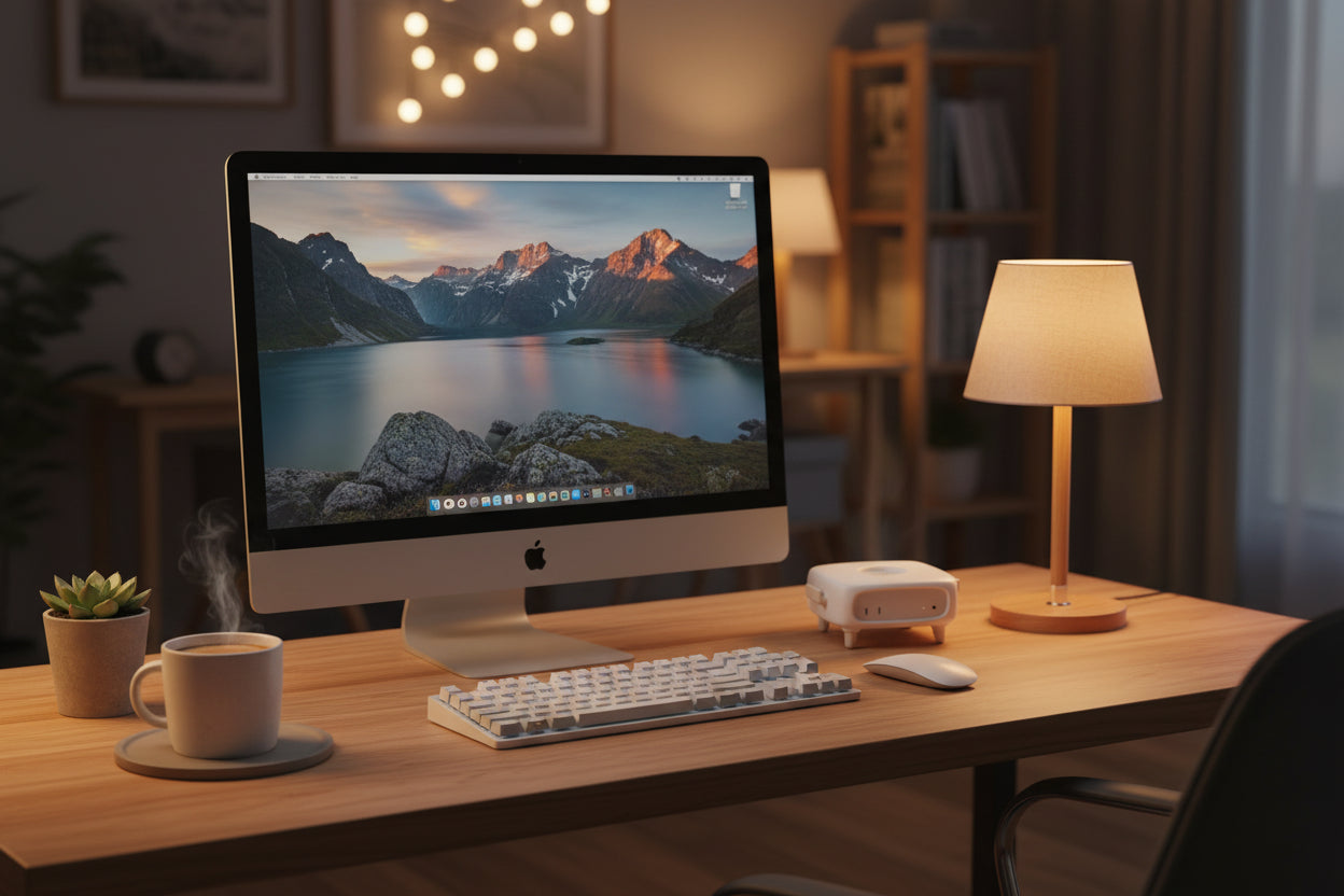 Shockproof silicone sleeve for Apple Mac Mini M4 Pro 2024 model.