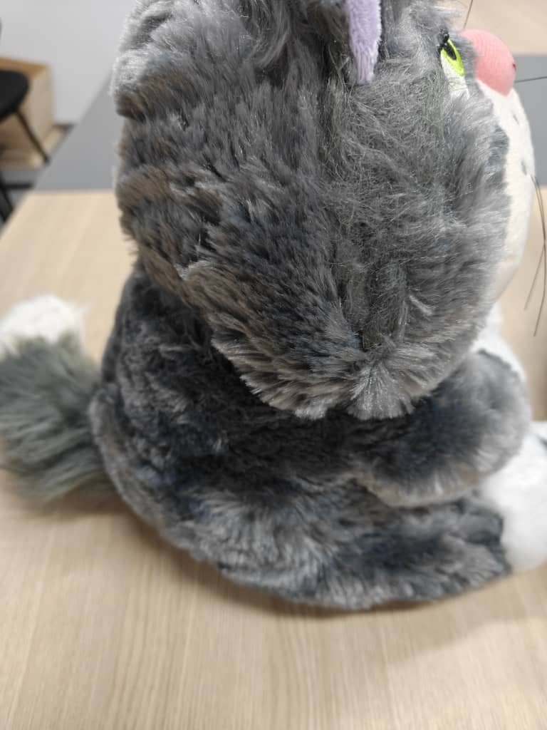 Side eye cat plush supplier update