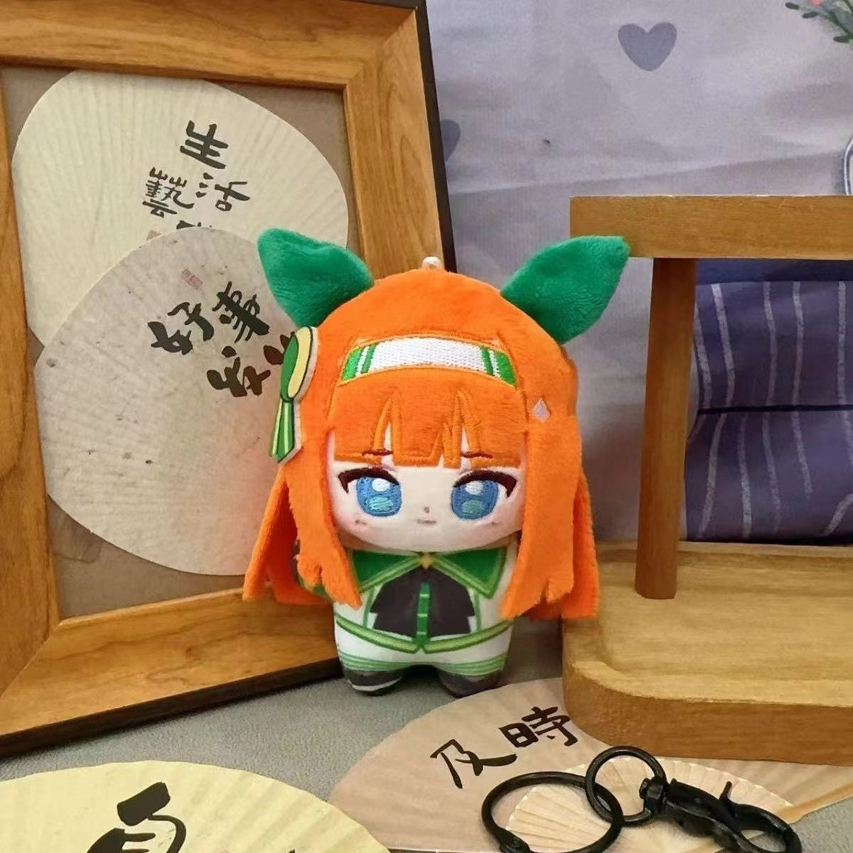 Silence Suzuka stuffed animal fan-inspired horse girl anime plushie
