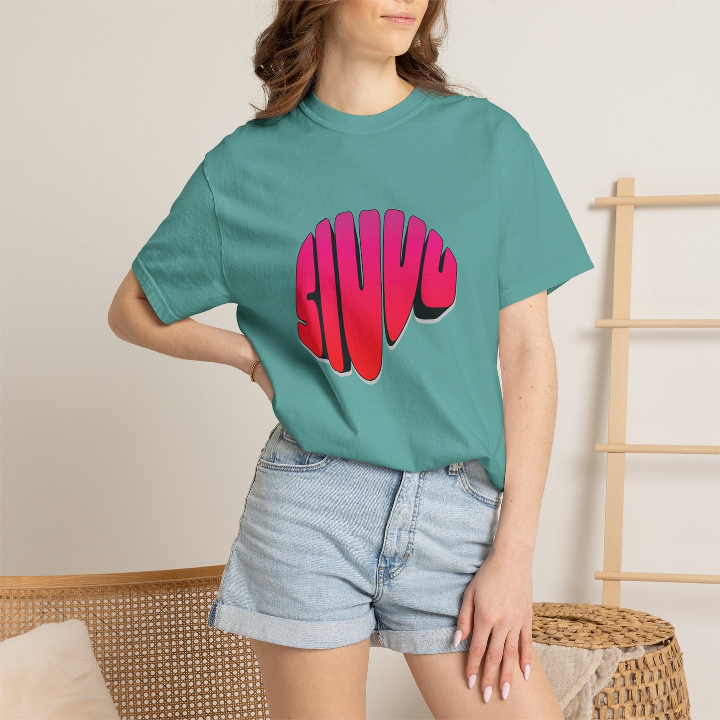 Siuu celebration graphic tee heavyweight ring spun US cotton