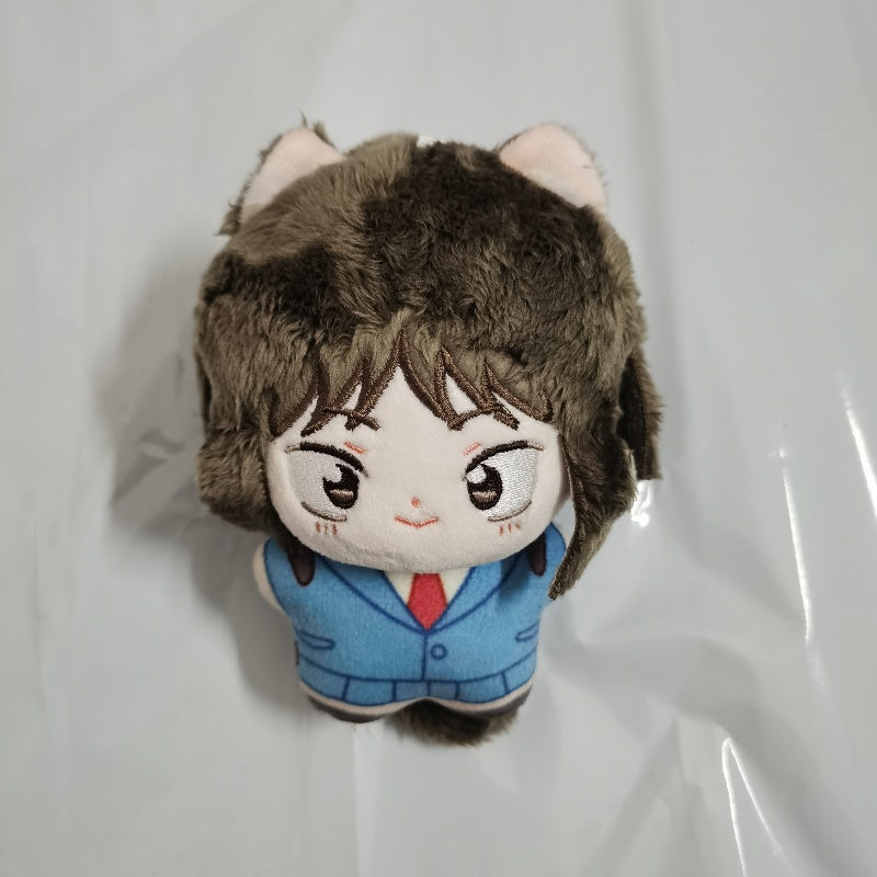 Skip and Loafer stuffed animal Sousuke Shima casual plush side profile soft plush detail