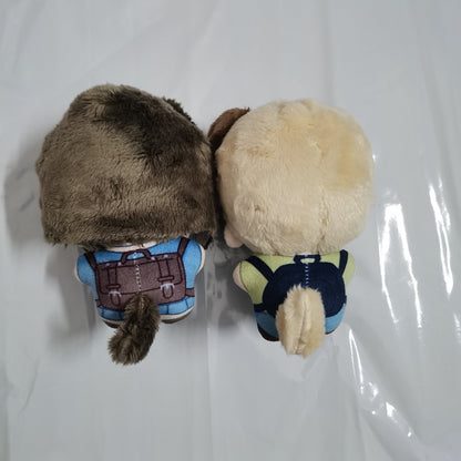 Skip to Loafer plush figure 10cm size reference hand held scale comparison