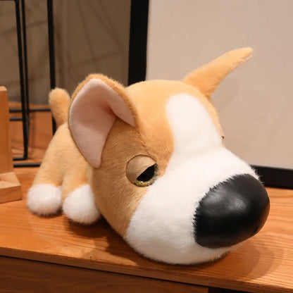 Sleepy puppy plush quirky dog stuffed toy collection all three breeds