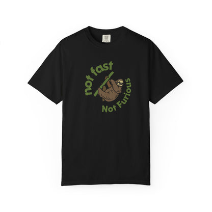 Sloth lover gift idea — punny funny sloth t-shirt in relaxed fit