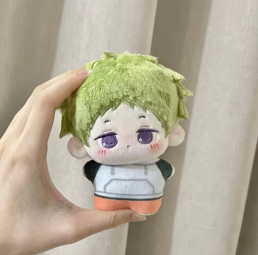 Small anime plush collectible Kotarou Kashima 10cm size comparison