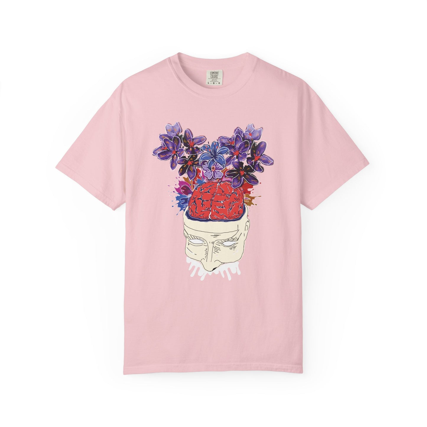 Soft-washed, pre-shrunk 100% ring-spun cotton t-shirt by Comfort Colors.
