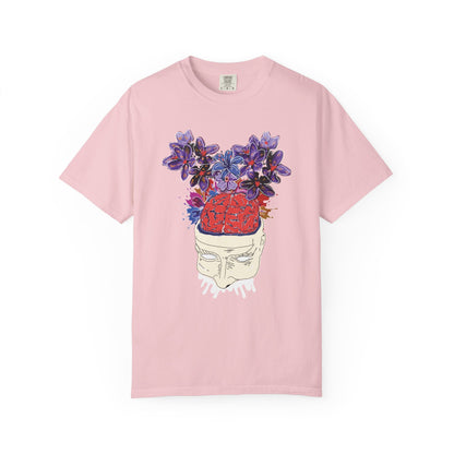 Soft-washed, pre-shrunk 100% ring-spun cotton t-shirt by Comfort Colors.