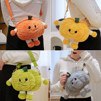 Soft Dunmeshi Dryad fruit stuffed toy front view
