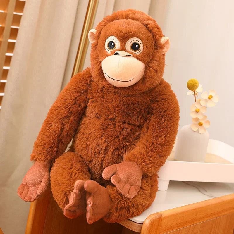 Soft PP cotton filled monkey plushie for kids