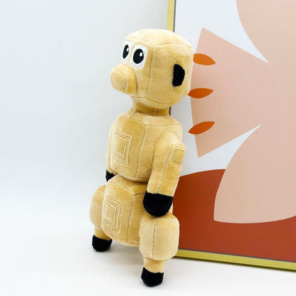 Soft cotton plush robot dog character