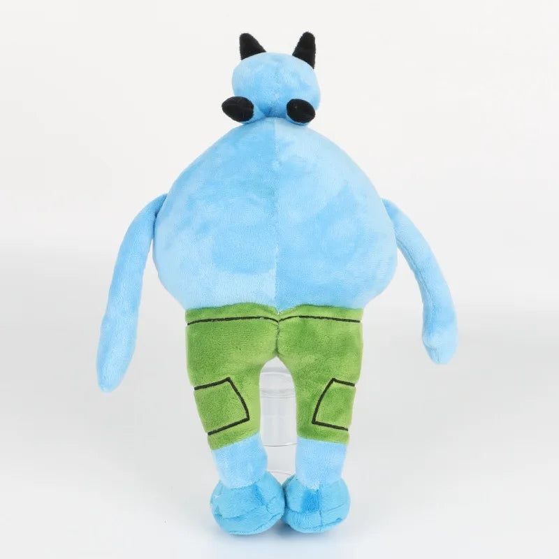 Soft plush fill close up funny co-op horror game plushie handmade gaming collectible
