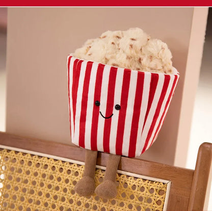 Soft popcorn plush 20cm height comparison