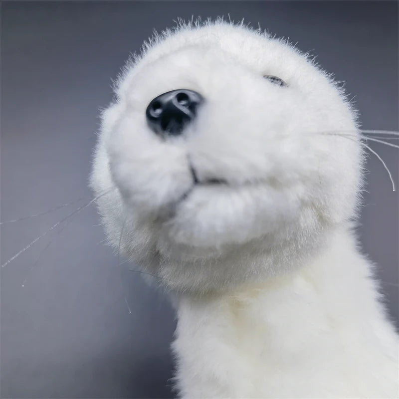 Soft stoat plushie for kids and collectors of weasel toys