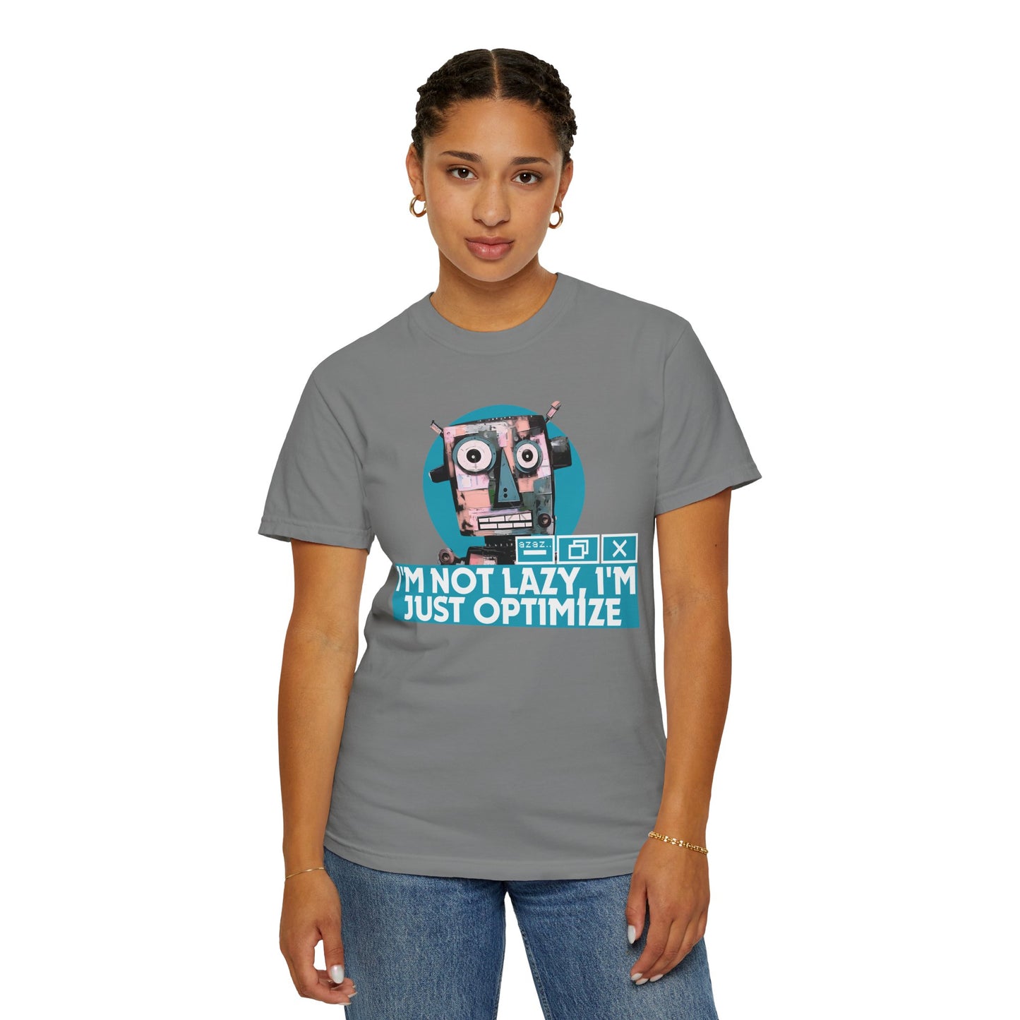 Software engineer t-shirt size chart flat lay from S to 3XL