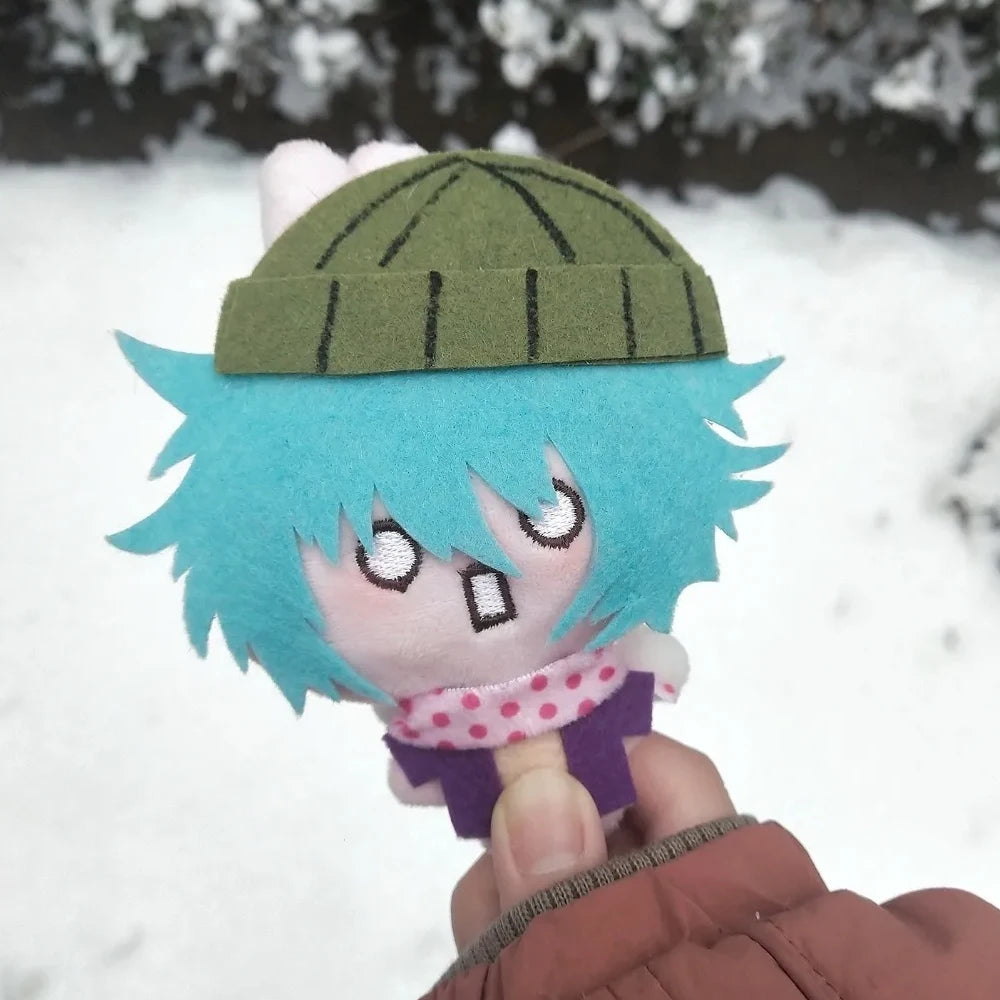 Sou plush teal hair fan-inspired death game visual novel plushie
