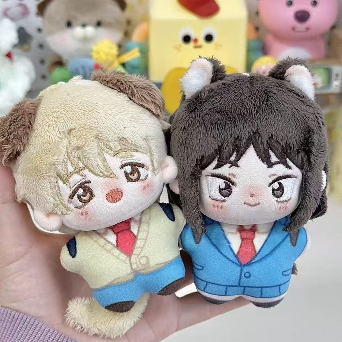 Sousuke Shima plush soft PP cotton fill short plush fabric texture detail